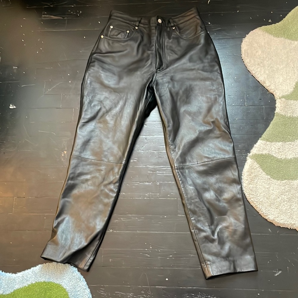 Vintage Leather Pants